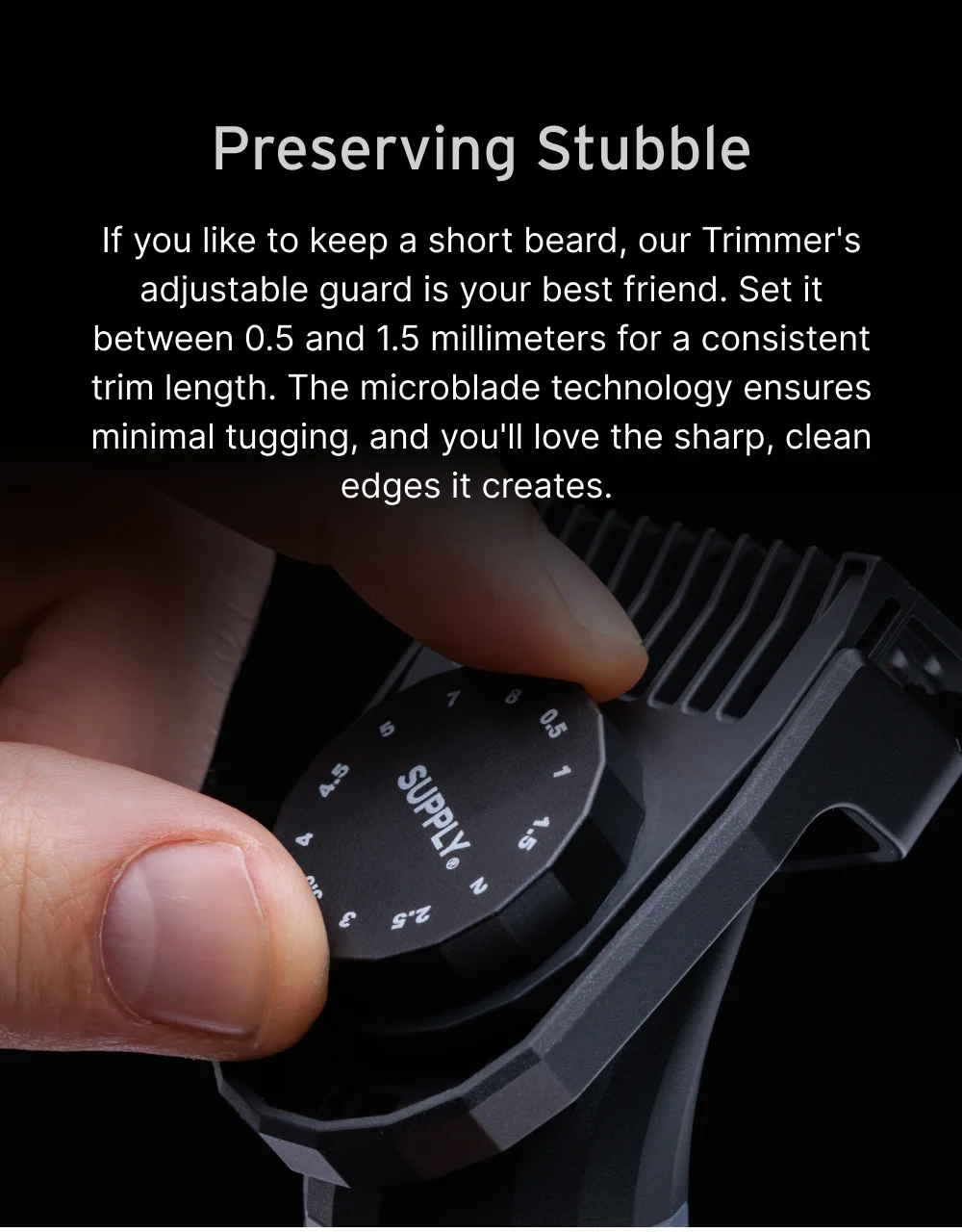 Preserving Stubble
