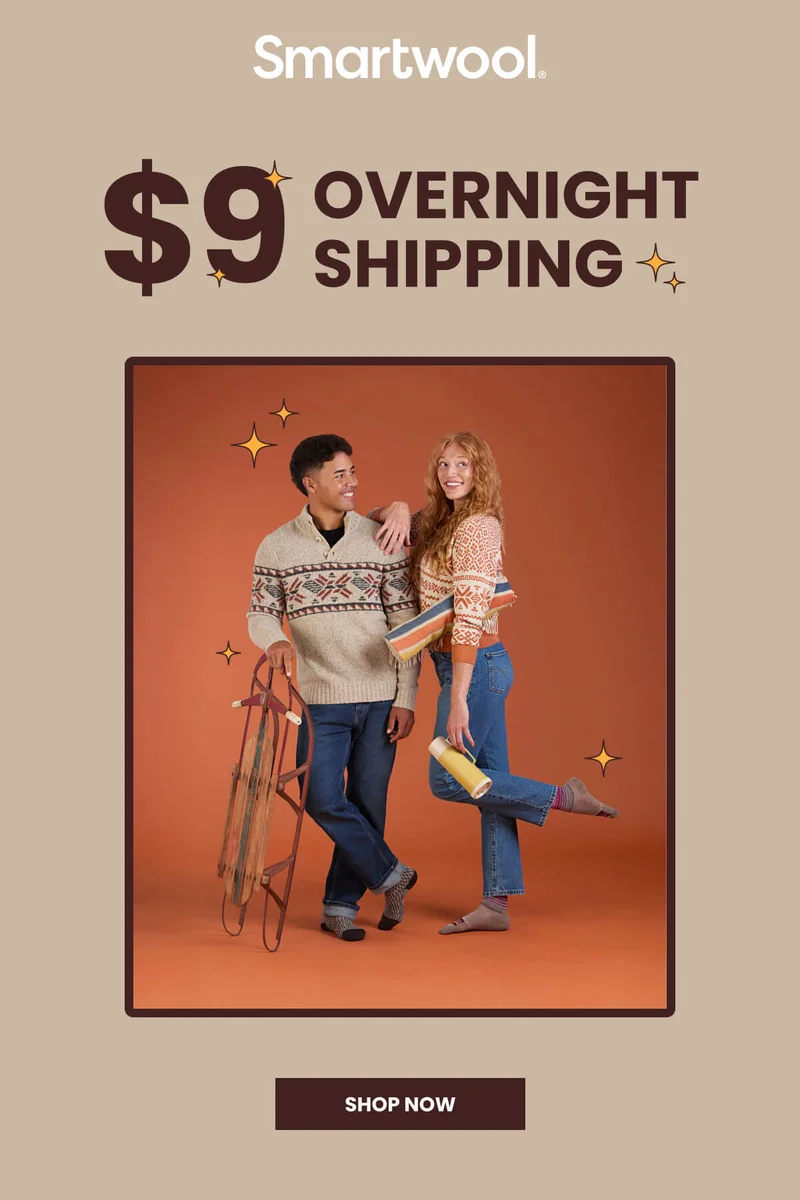 Get $9 Overnight Shipping