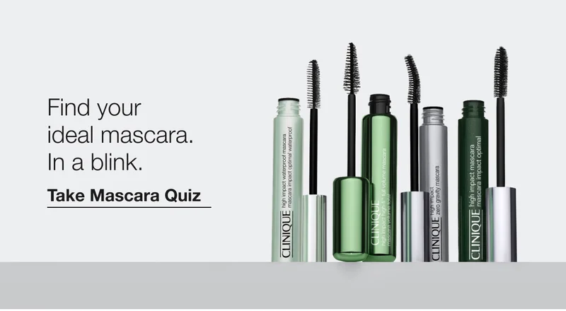 Find your ideal mascara. In a blink. Take Mascara Quiz