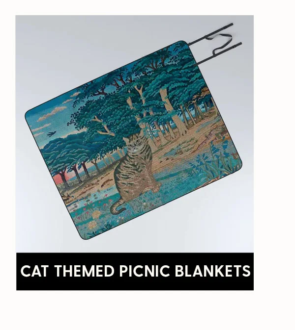 Cat Themed Picnic Blankets | View Collection