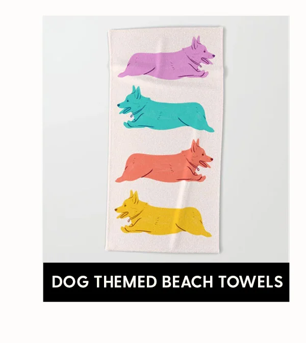 Dog Themed Beach Towels | View Collection