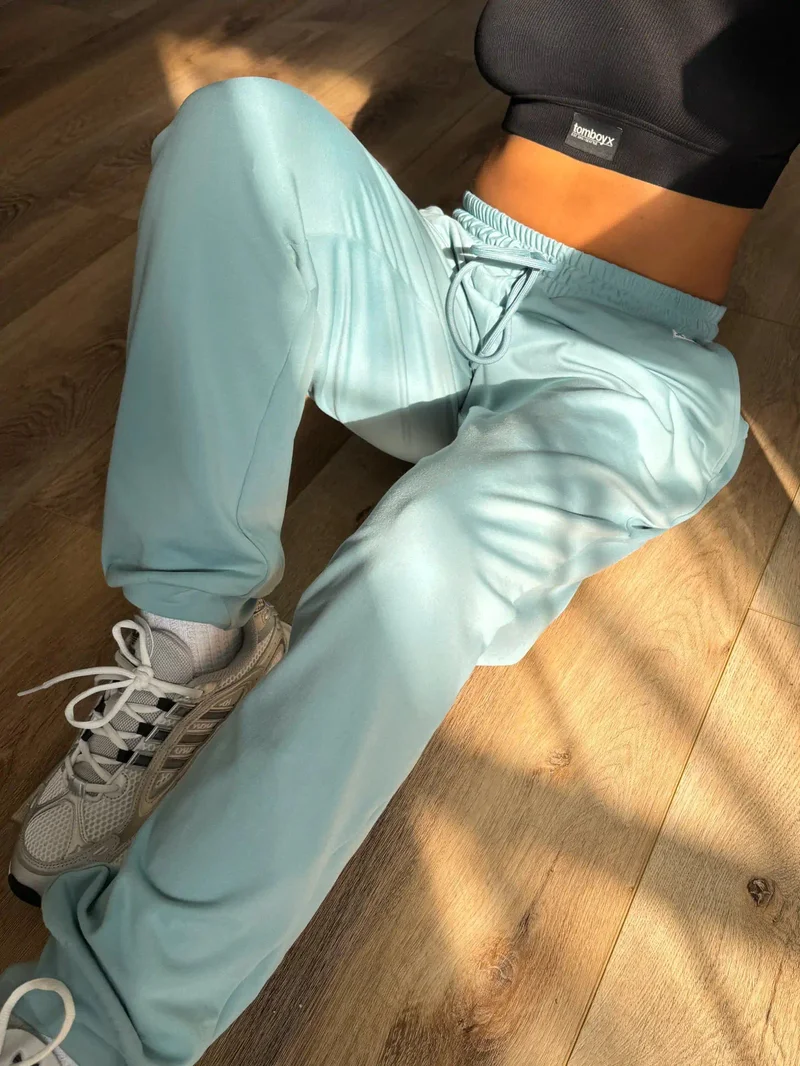 Image of Cozy Luxe Fitted Jogger - Blue Moon