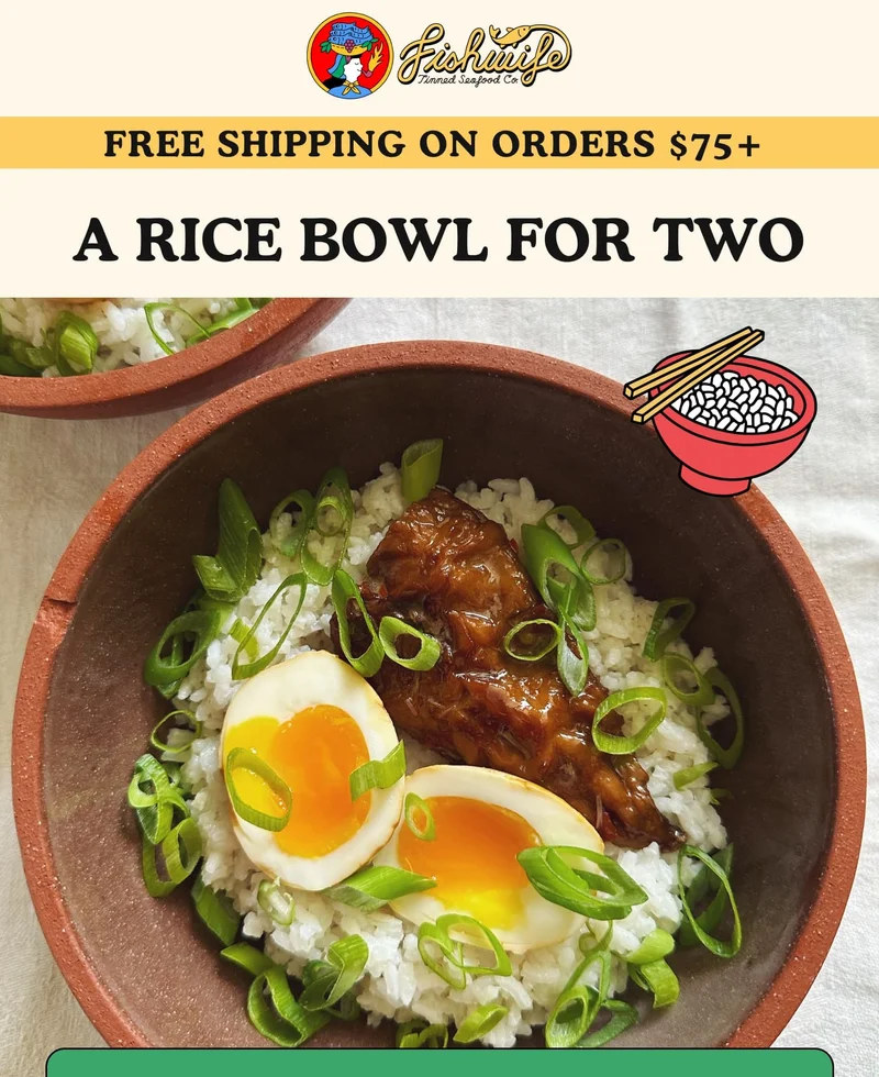rice bowl for 2