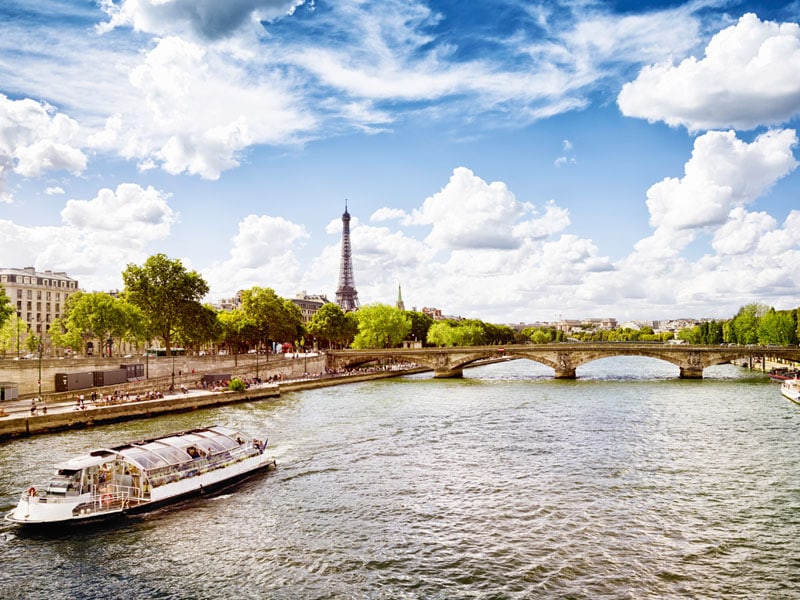 Paris by the Seine.