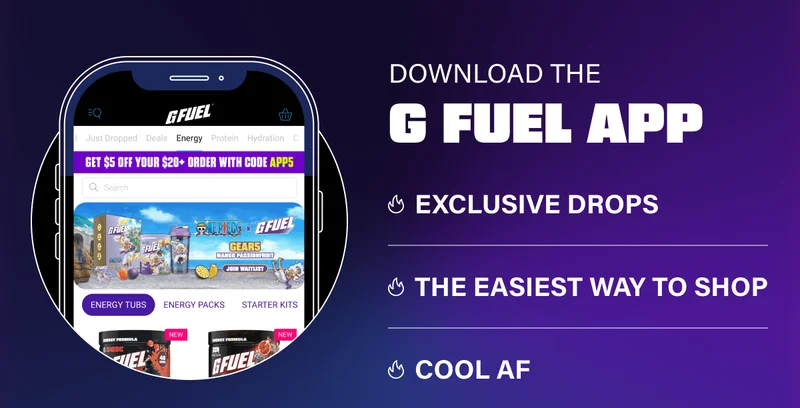 Download the G FUEL App