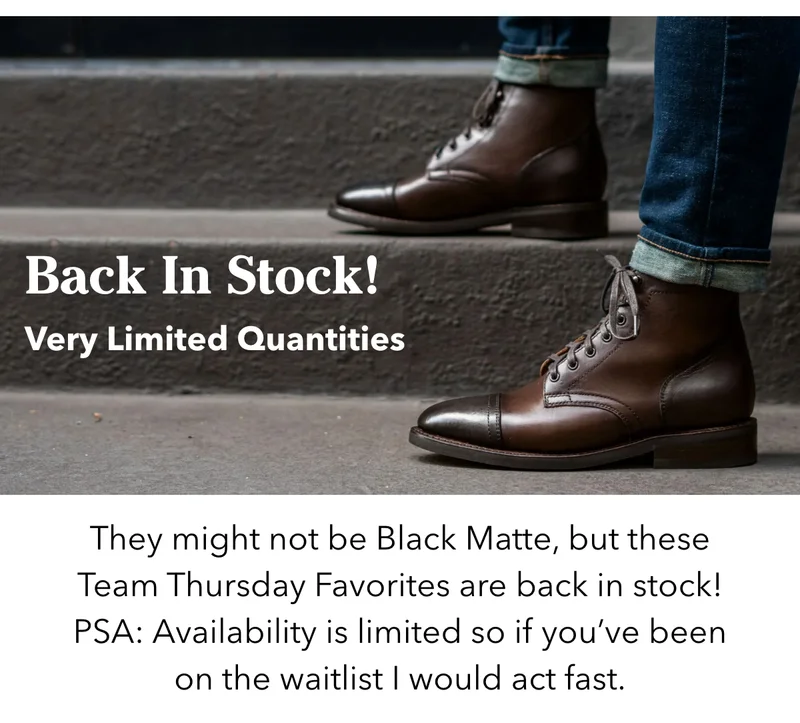 Back in Stock! Very Limited Quantities