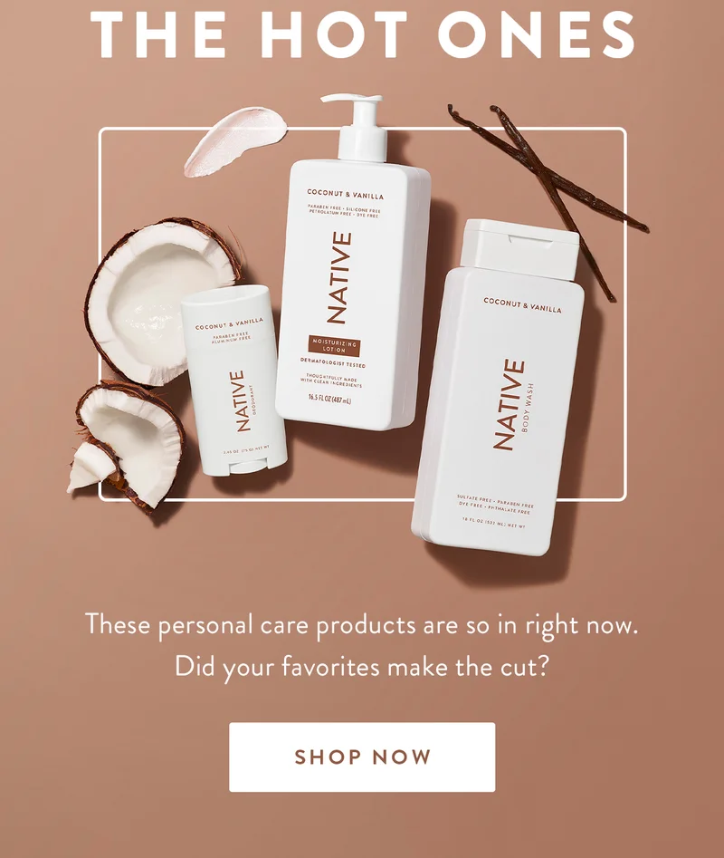 The Hot Ones | These personal care products are so in right now. Did your favorites make the cut? | SHOP NOW