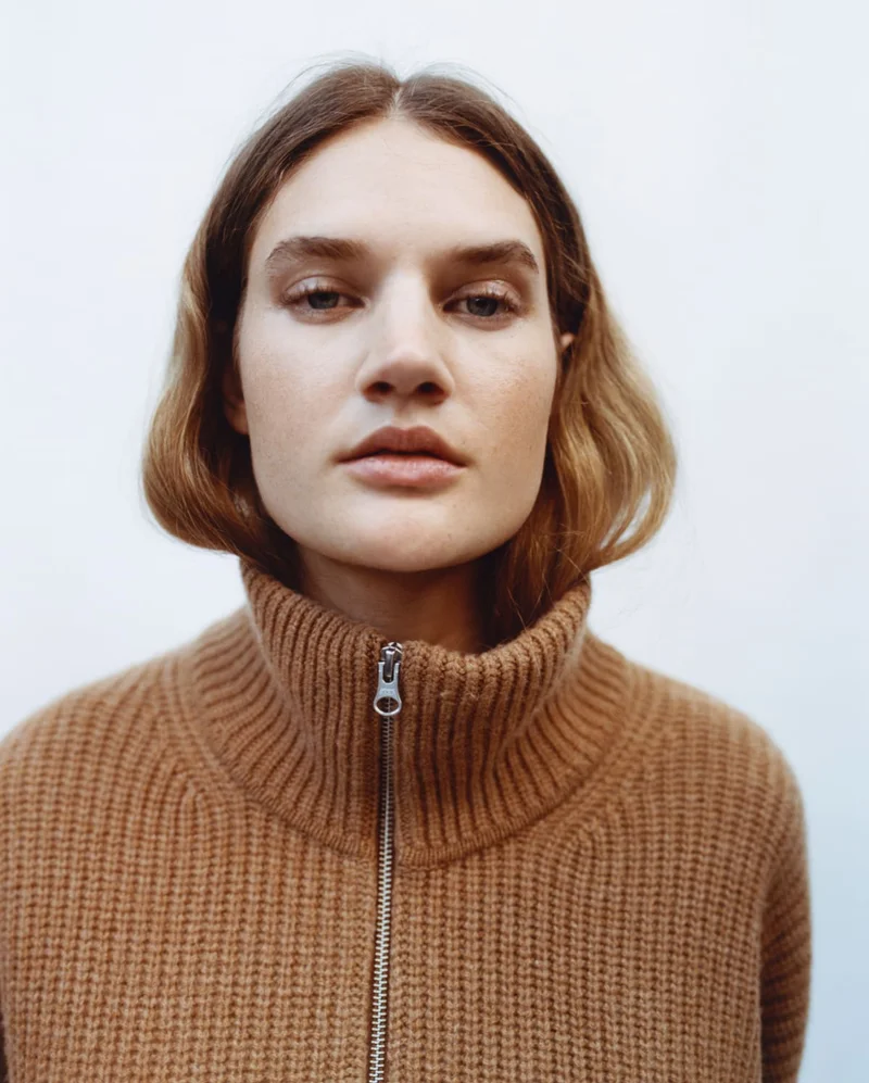 [Image] The Half Zip Merino Sweater | Canvas