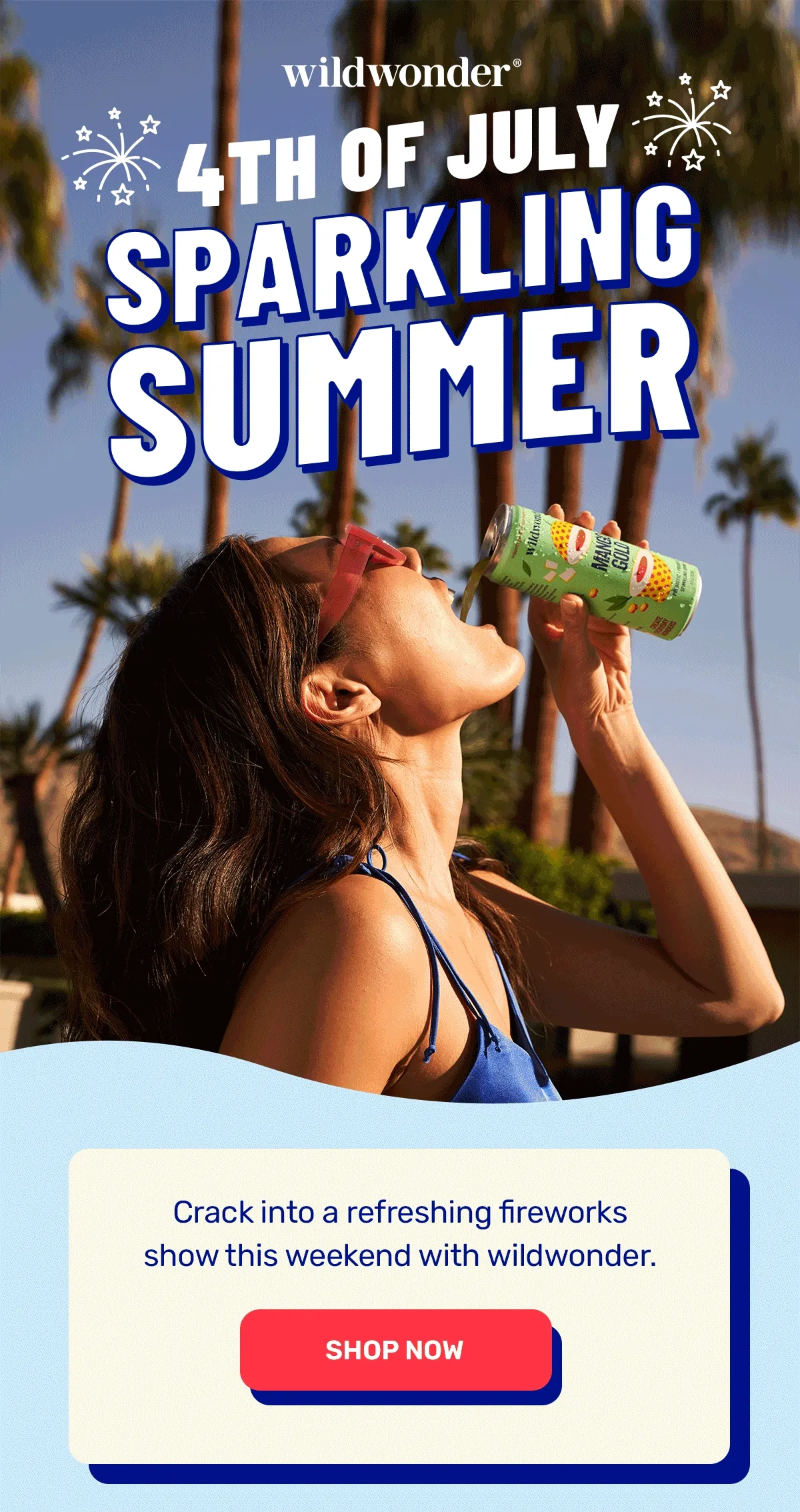 4th of July sparkling Summer