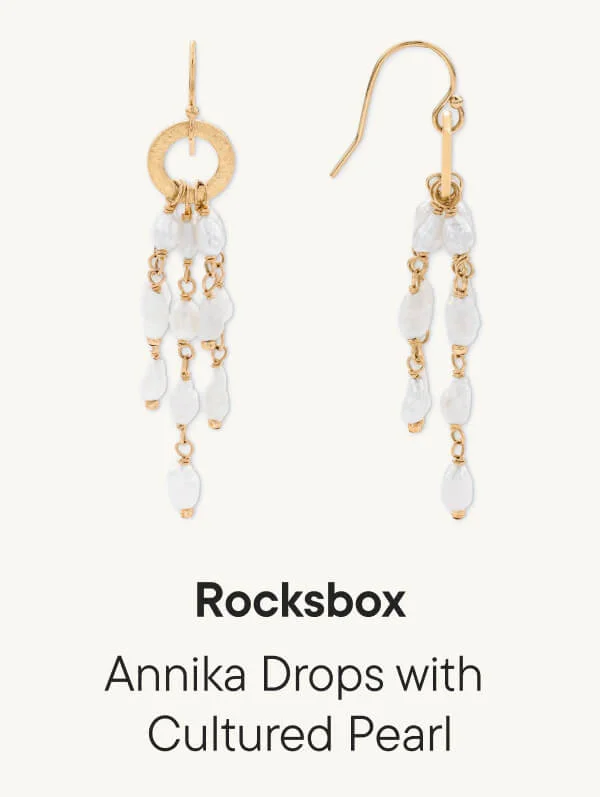 Annika Drops with Cultured Pearl