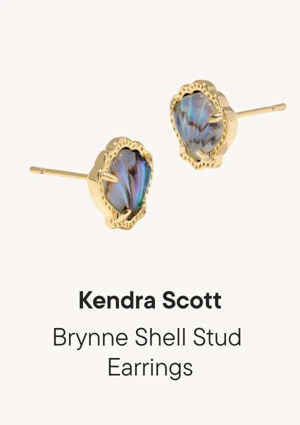 Brynne Shell Stud Earrings