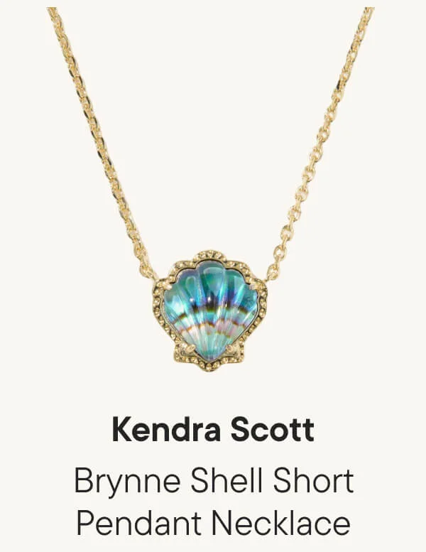 Brynne Shell Short Pendant Necklace