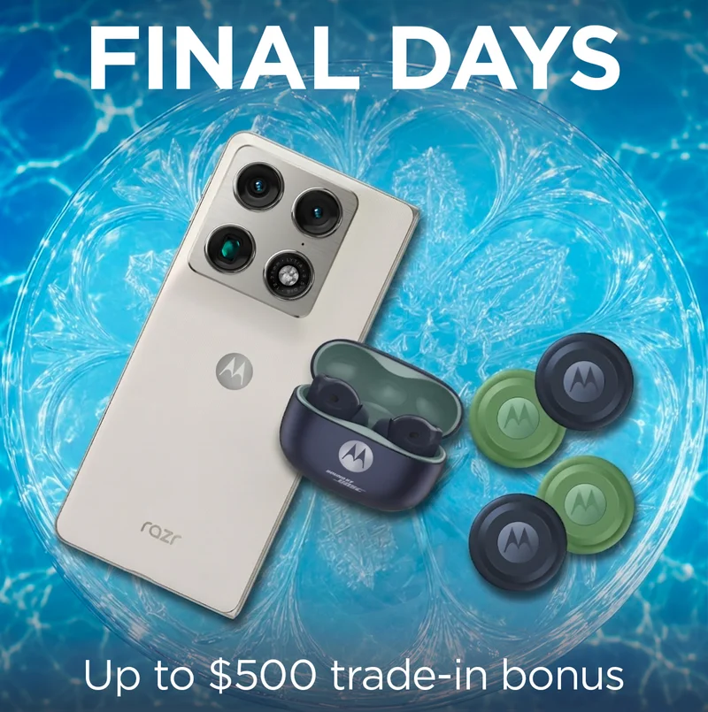 FINAL DAYS - Up to $500 trade-in bonus
