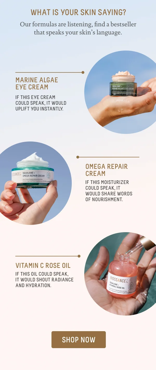 What Is Your Skin Saying?