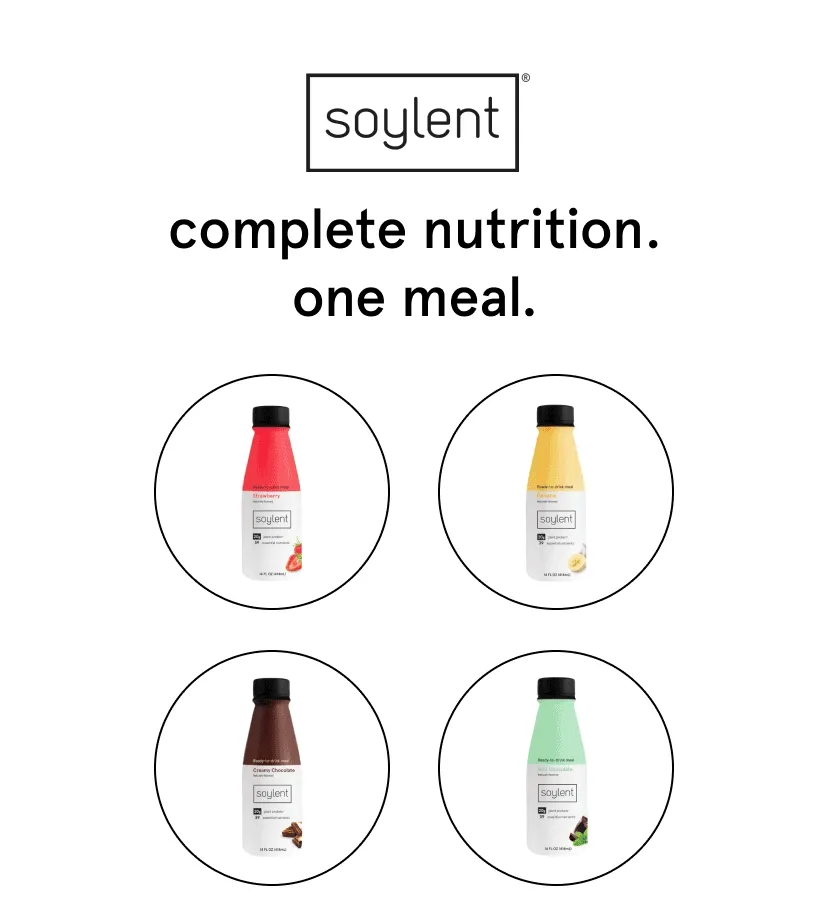 complete nutrition. one meal