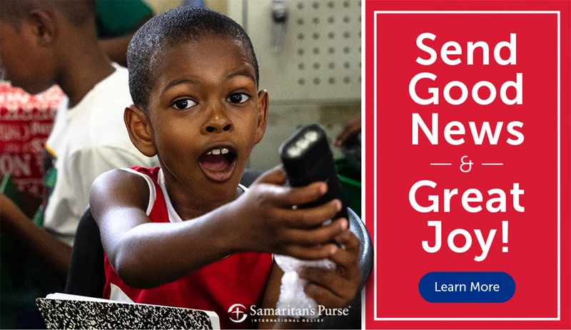 Send Good News & Great Joy! - Click Here to Learn More