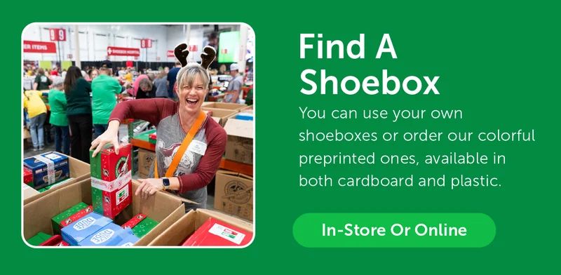 Find A Shoebox - In-Store Or Online