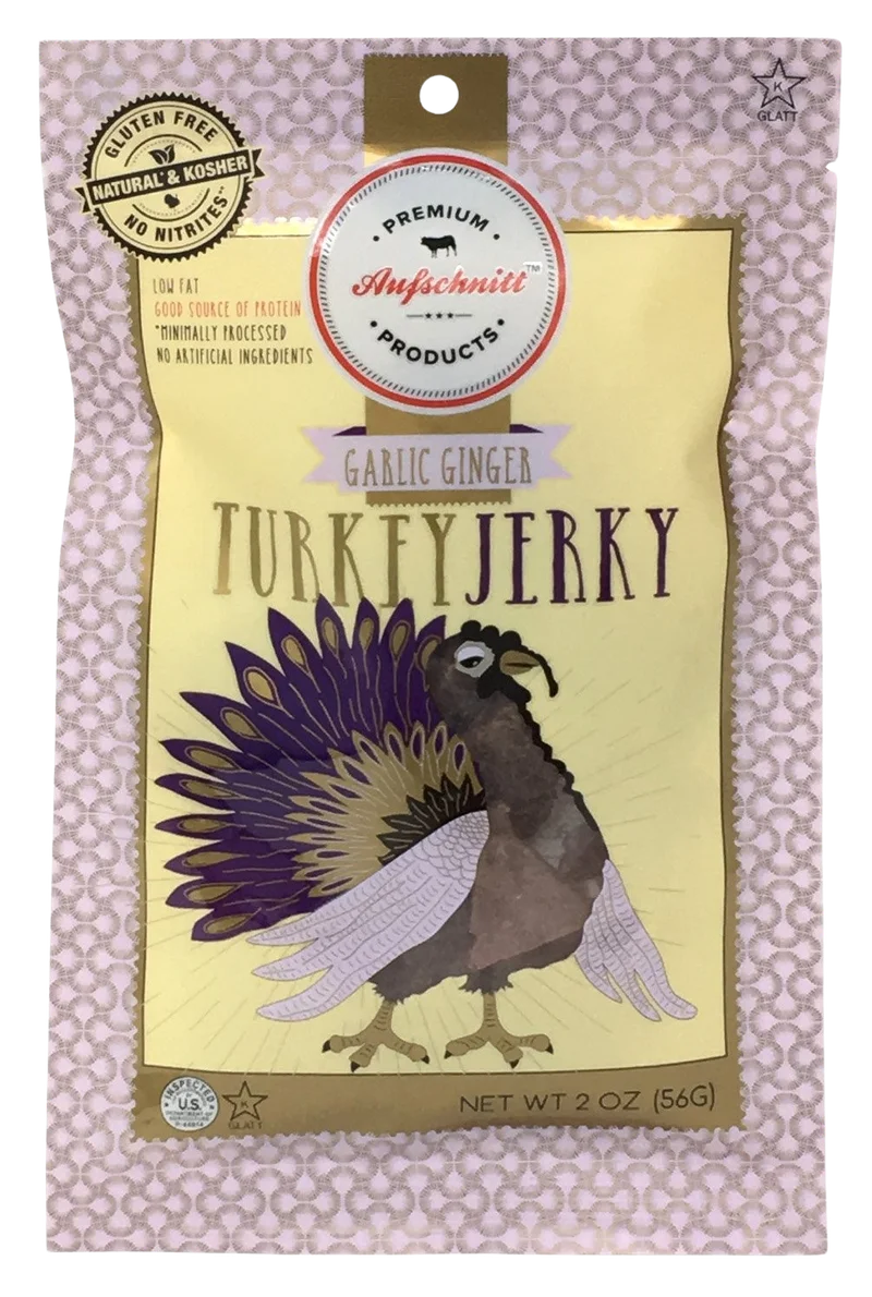 Image of Aufshnitt Garlic Ginger Turkey Jerky