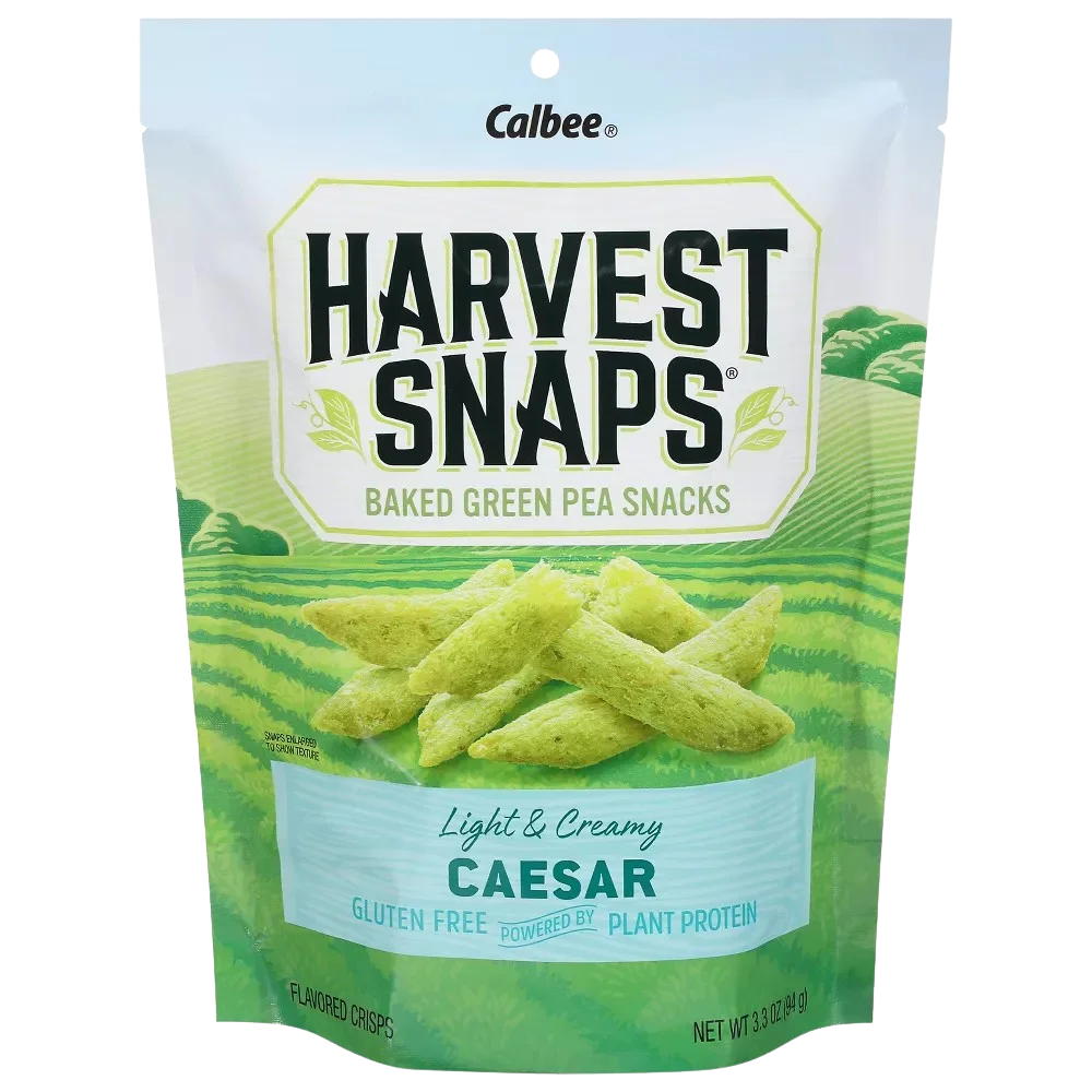 Image of Harvest Snaps Caesar Green Pea Snack Crisps