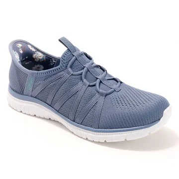 Skechers Slip-ins Virtue Washable Mesh Sneakers - Coral Bliss