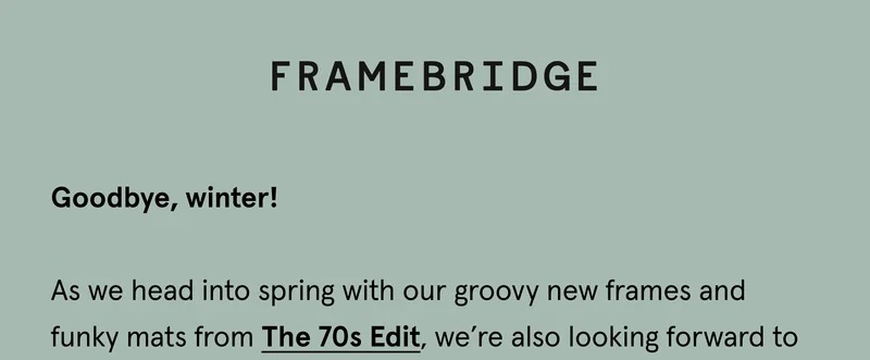 Shop The 70s Edit