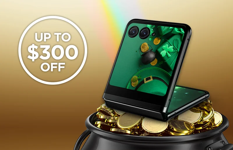 motorola razr+ $300 OFF
