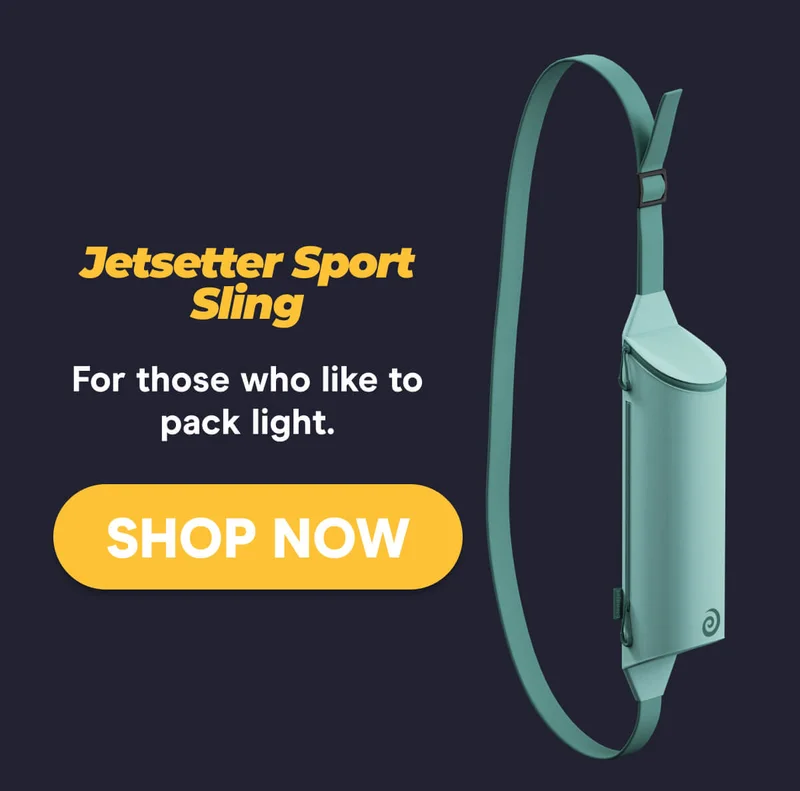 Jetsetter Sport Sling For those who like to pack light.