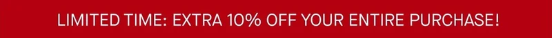 Take 10% Off your purchase. Shop Now