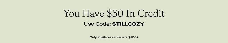 You Have $50 In Credit