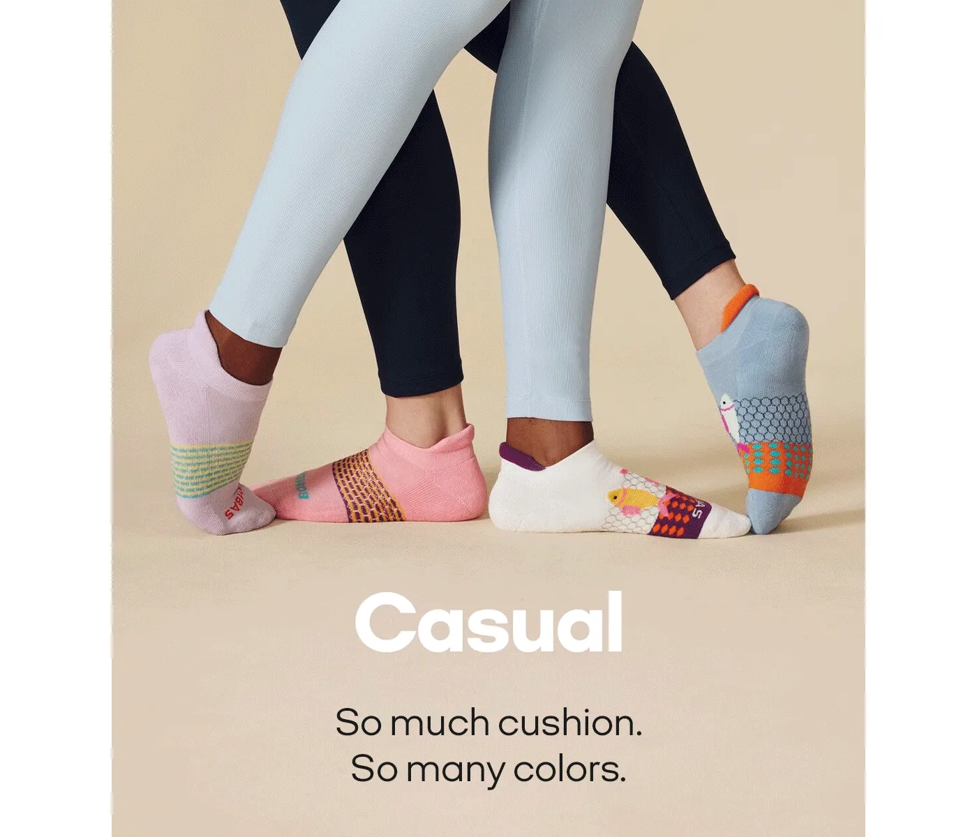 Casual So much cushion. So many colors.