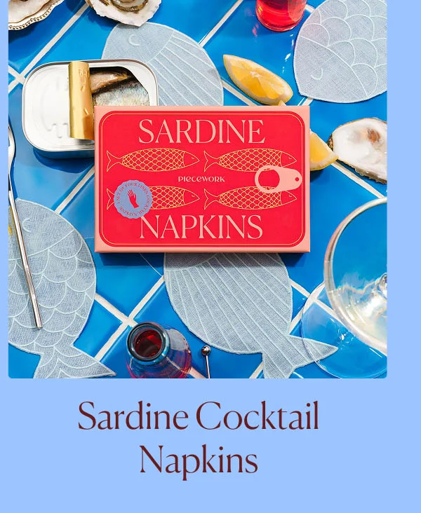 Sardine Cocktail Napkins