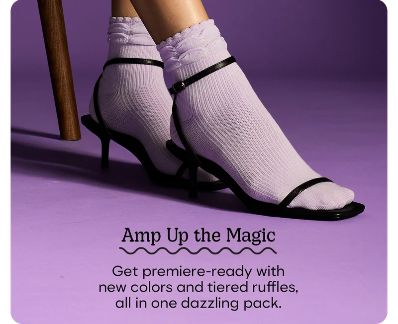 Amp Up the Magic | Get premiere-ready with new colors and tiered ruffles, all in one dazzling pack.
