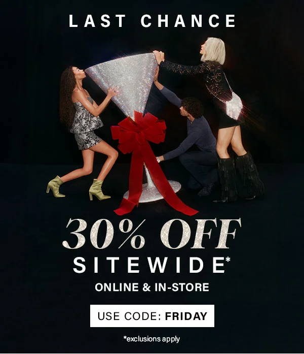 Black Friday 30% Off sitewide - Lizabelle, Wanderlust, Richie
