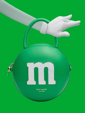M&M'S x kate spade new york leather crossbody