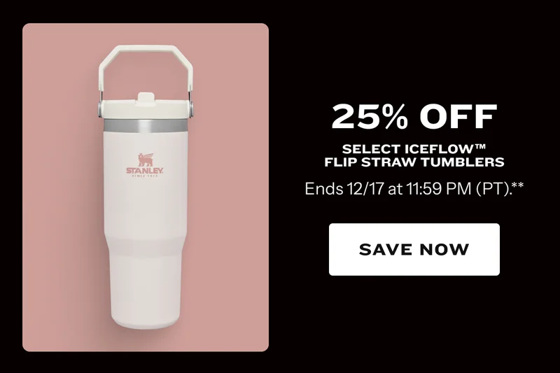 25% off Select IceFlow Flip Straw Tumblers