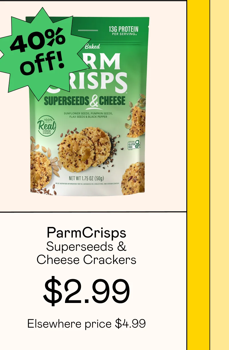 Superseeds & Cheese Crackers