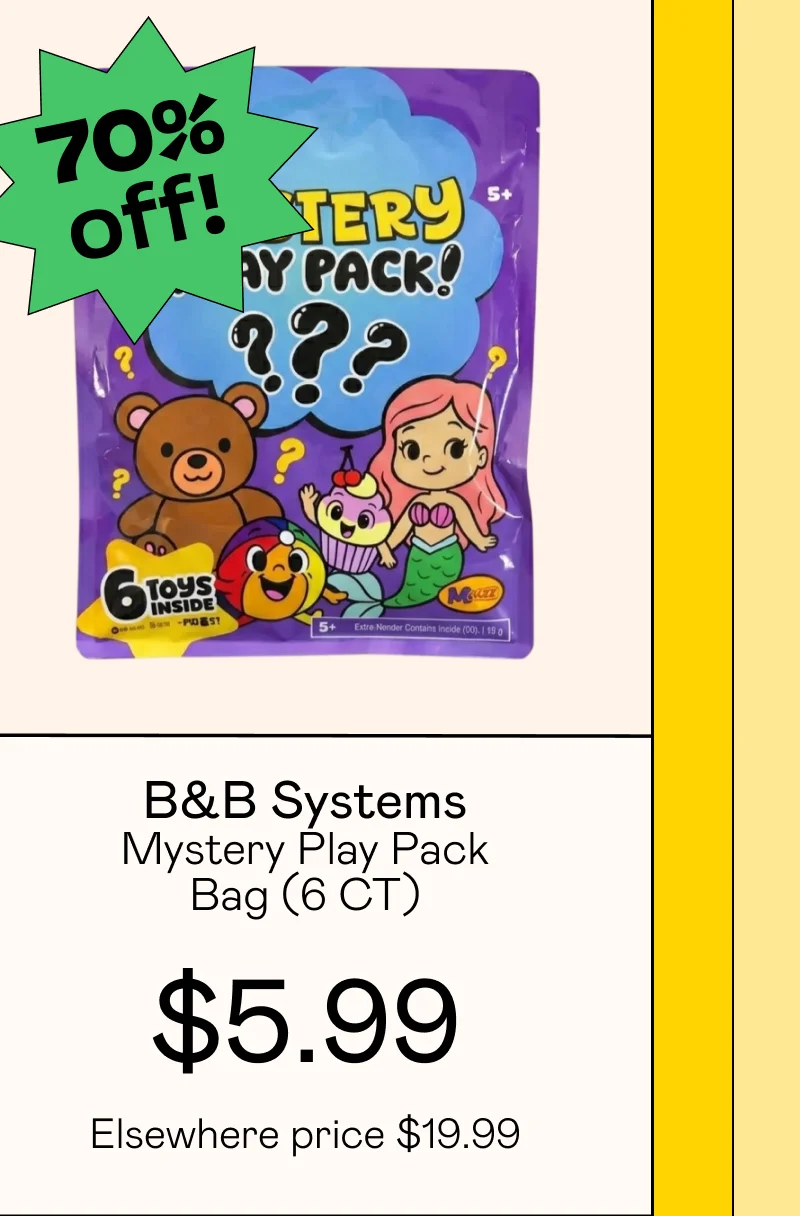 Mystery Play Pack Bag (6 CT)