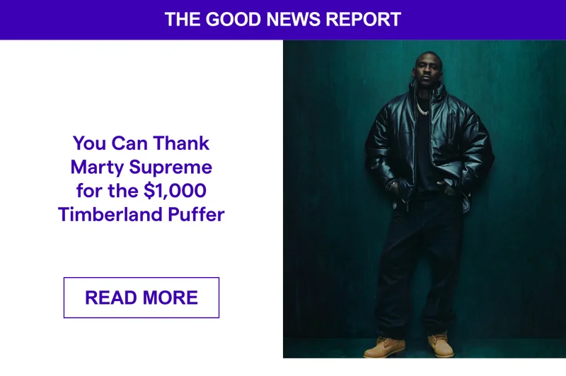 You Can Thank Marty Supreme for the $1,000 Timberland Puffer
