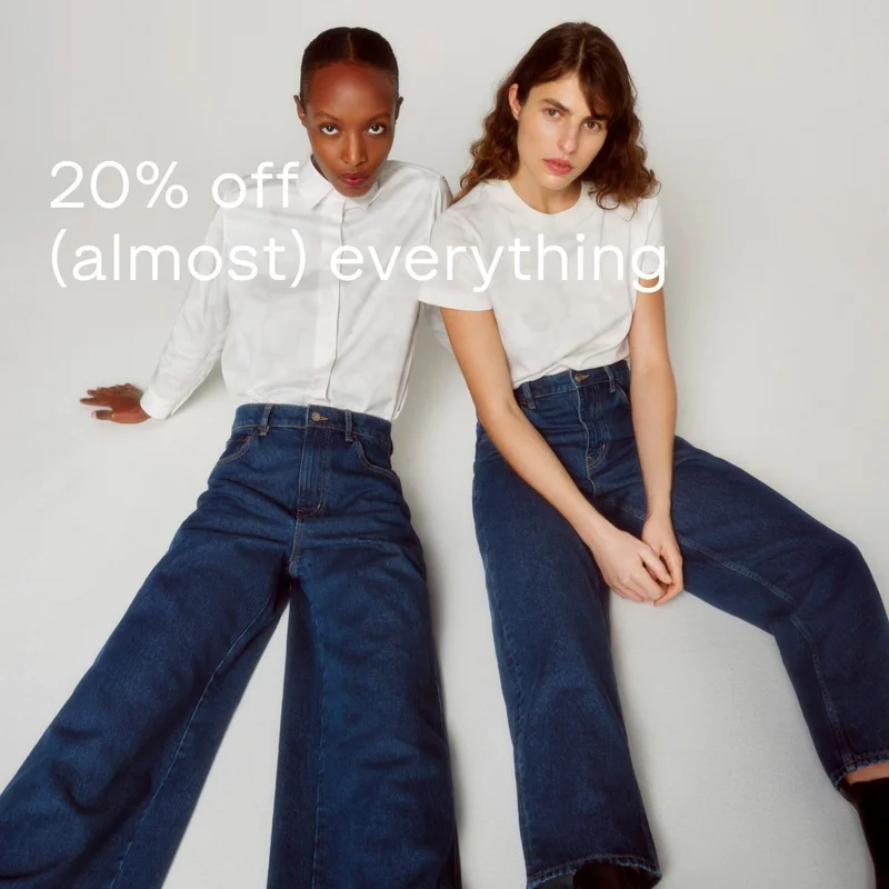 Treat Yourself sale: 20% off (almost) everything