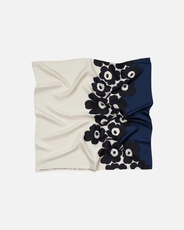 Lauhtua unikko silk scarf