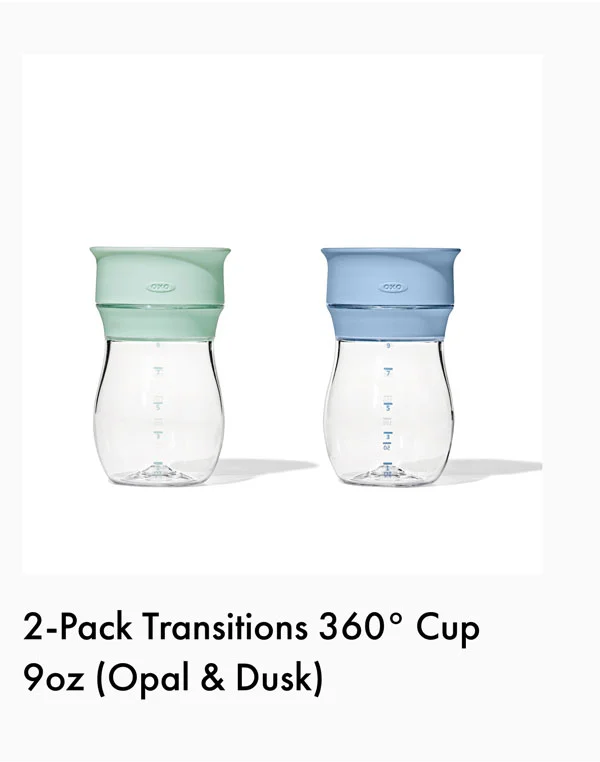 2-Pack Transitions 360 Cup 9oz (Dusk & Opal)