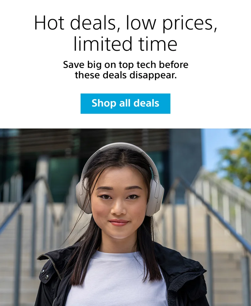 Hot deals, low prices, limited time | Save big on top tech before these deals disappear. | Shop all deals