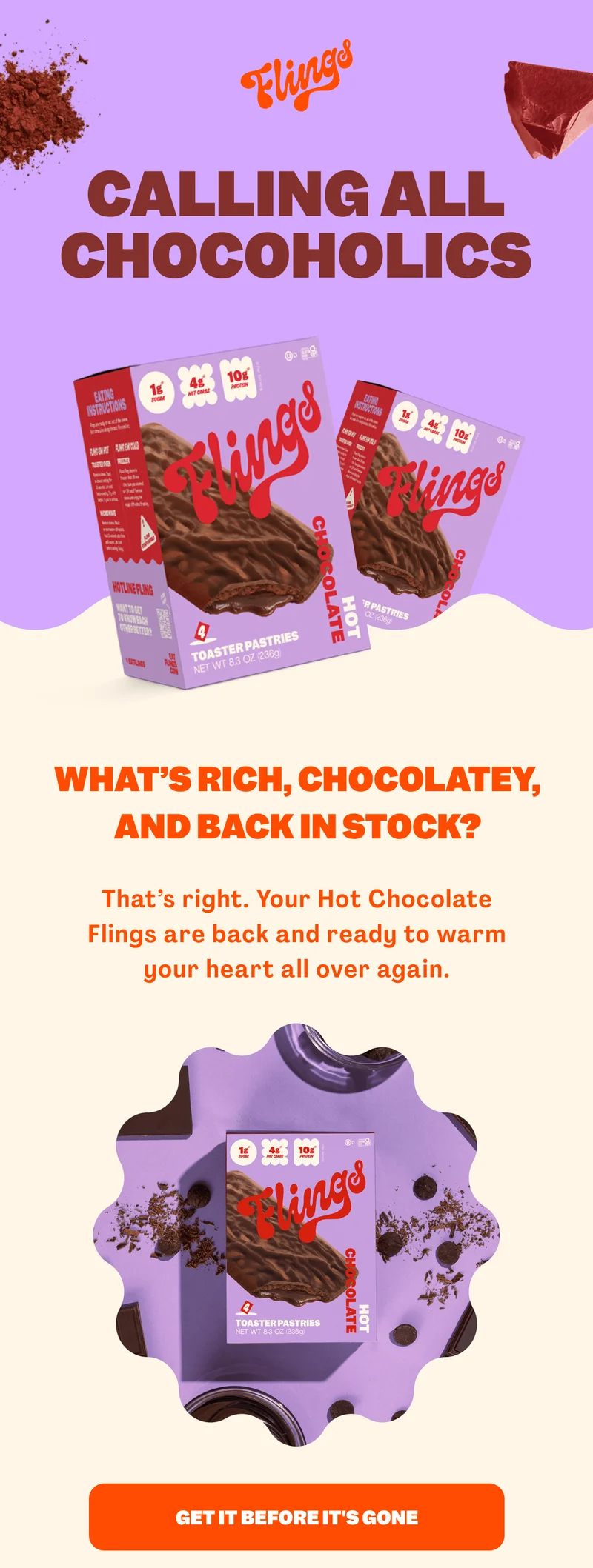 CALLING ALL CHOCOHOLICS
