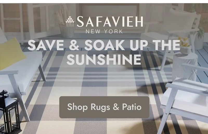 Safavieh: Patio & Rug Summer Deals