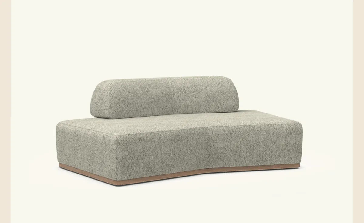 The Magna Sectional is available in a wide array of color, textile, and configuration options.