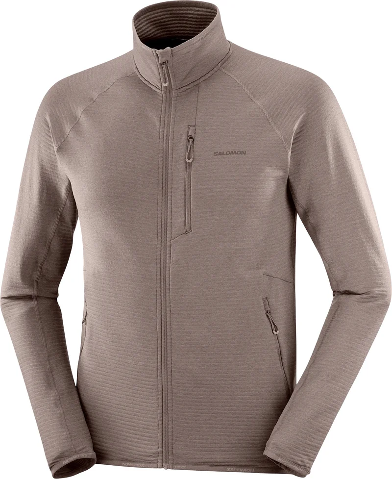 Salomon, Essential Lightwarm Full Zip Midlayer Jacket - Men's