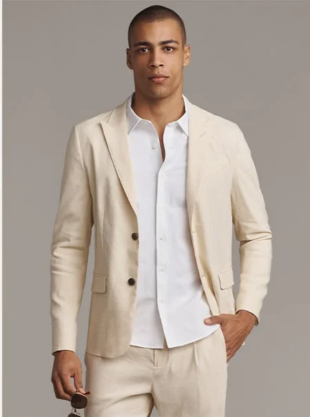Amalfi Linen Blazer