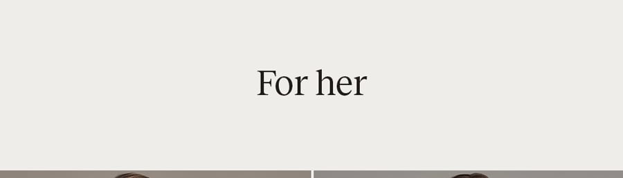 For her