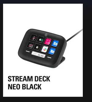 Stream Deck Neo Black
