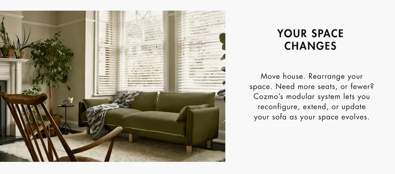Your space changes